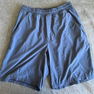 Lululemon blue training shorts M